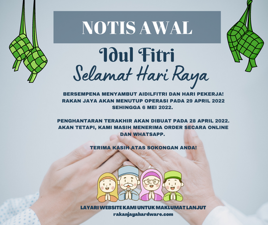 Hari Pekerja & Hari Raya Aidilfitri