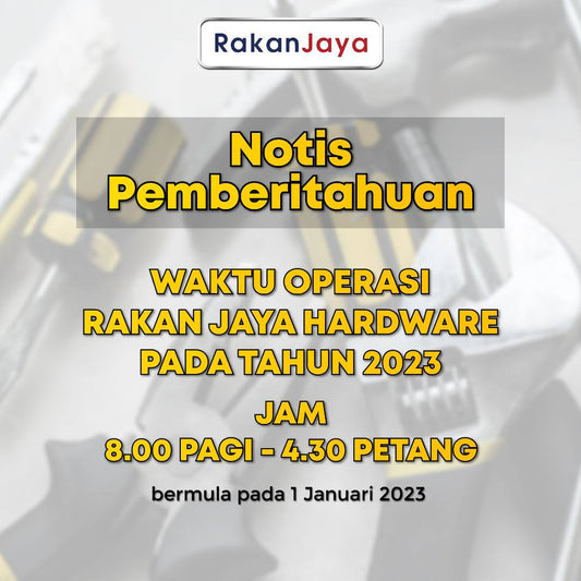 NOTIS PEMBERITAHUAN !