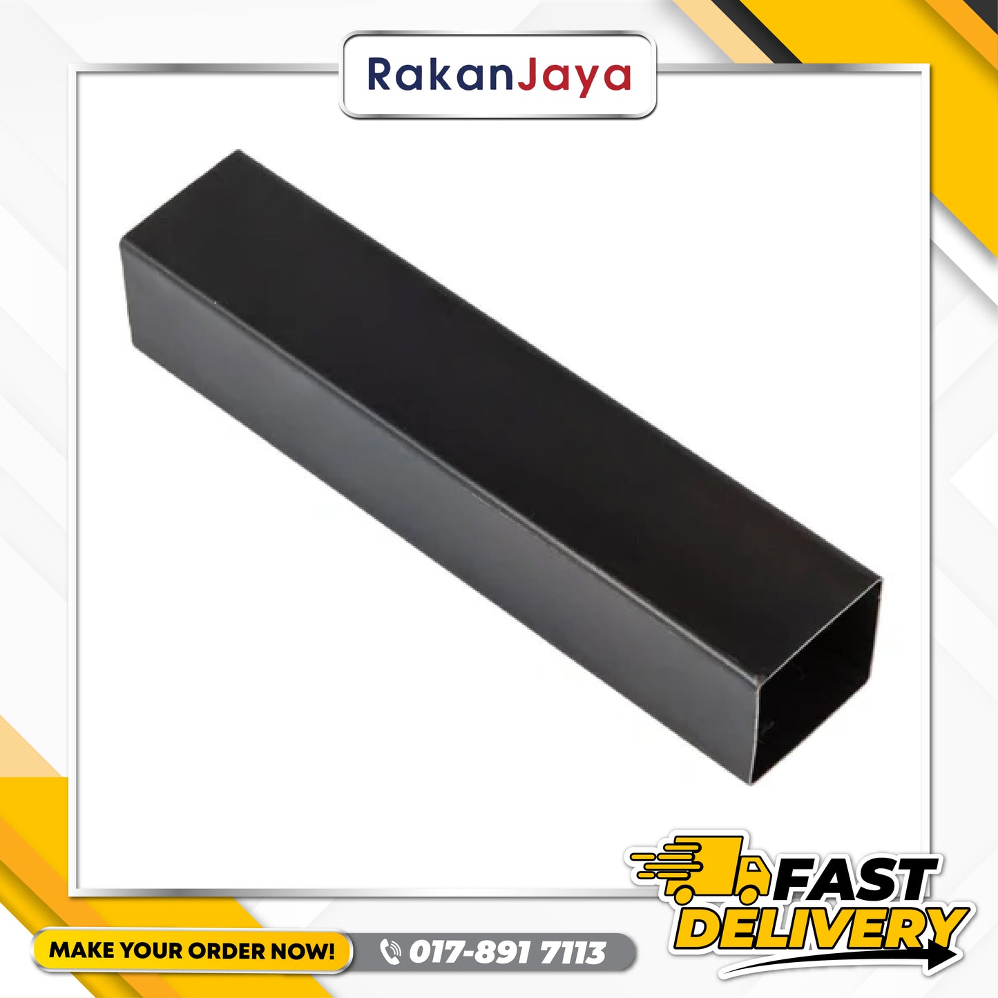 MS (MILD STEEL) SQUARE HOLLOW SECTION (SHS)