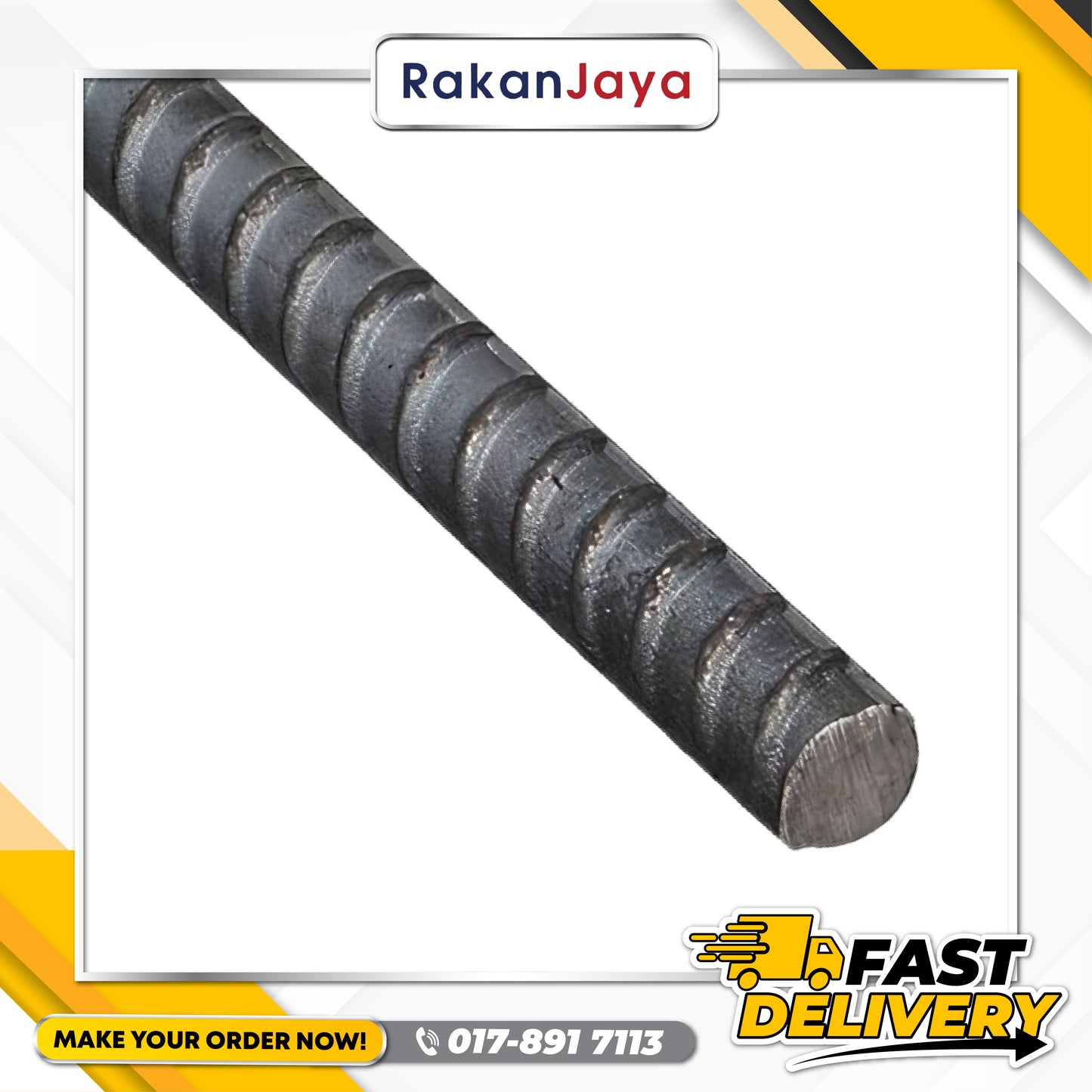 MS (MILD STEEL) Y-BAR (FOLDED / 12 METER)