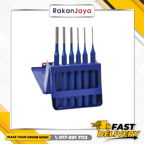 NIETZ 6PCS PIN PUNCH SET