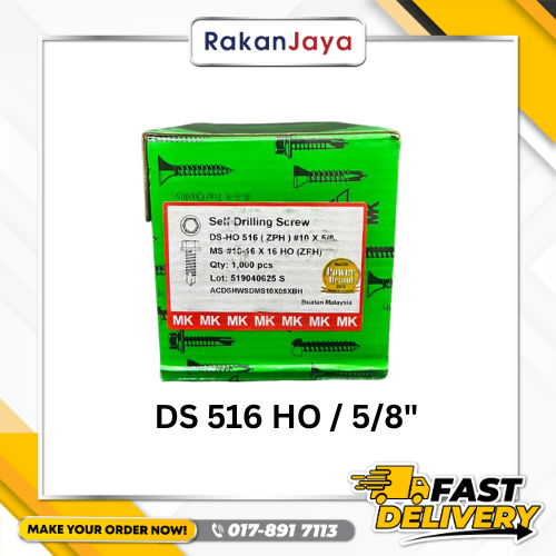 SELF DRILLING SCREW WITHOUT WASHER (FOR METAL)