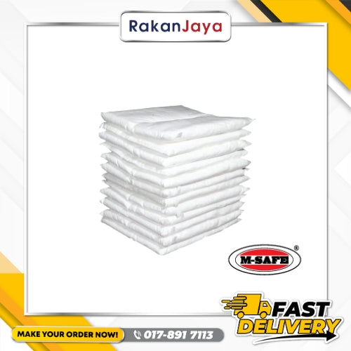 M-SAFE OIL ABSORBENT PILLOWS - WHITE (MODEL: M-OP4545)
