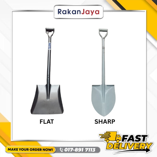 NIETZ HAND SPADE STEEL (SCOOP)