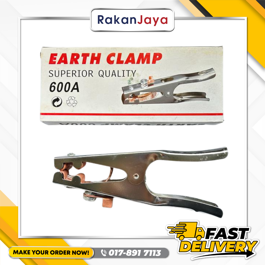 EARTH CLAMP SUPERIOR QUALITY (600A)