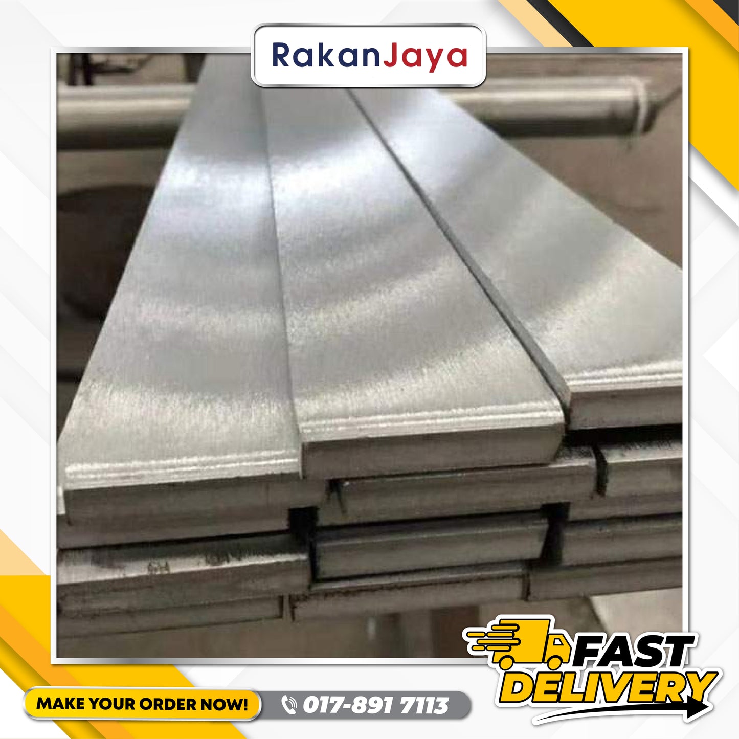 SS304 FLAT BAR (6MTR)