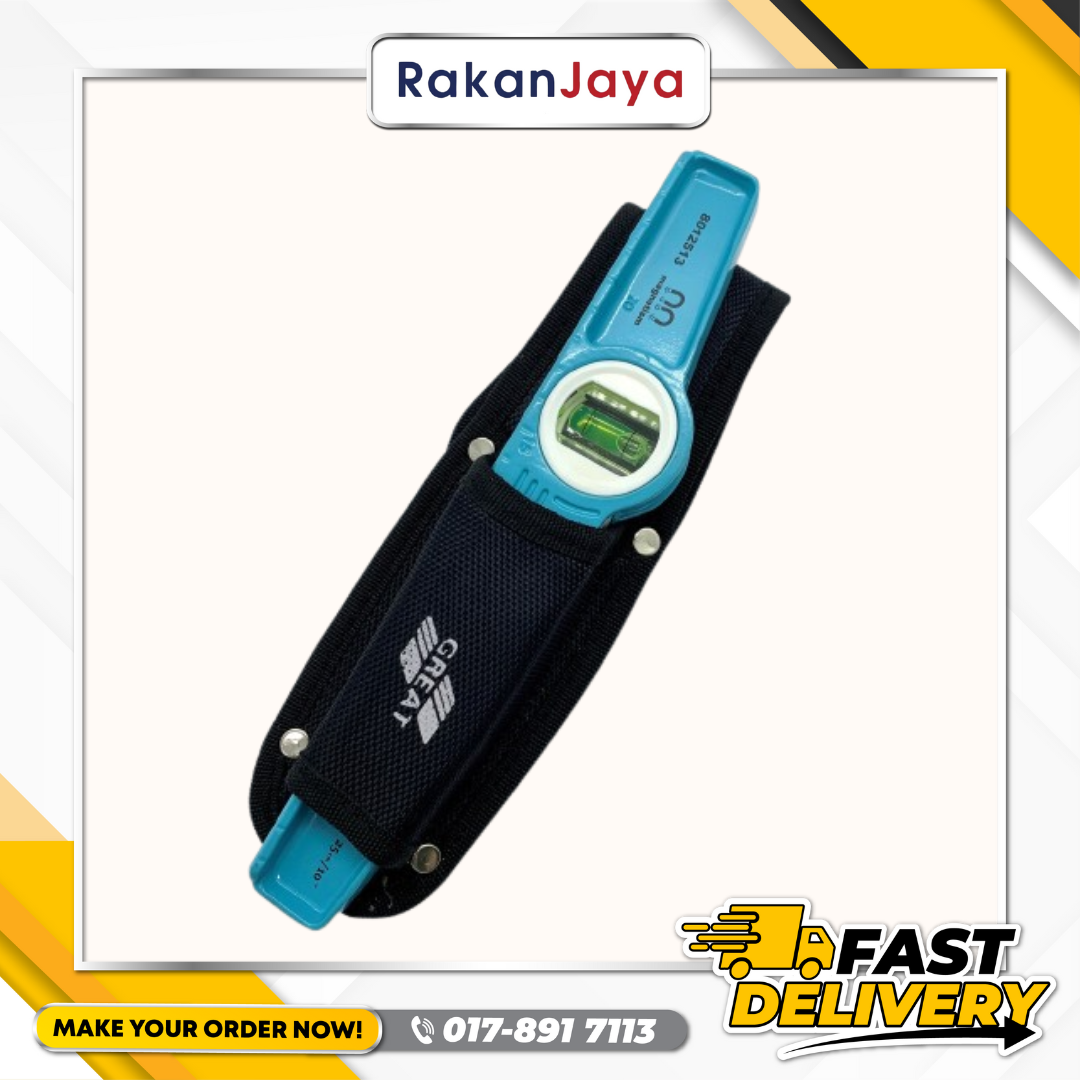 GREAT 10" MAGNETIC LEVEL + POUCH (ONE SET)