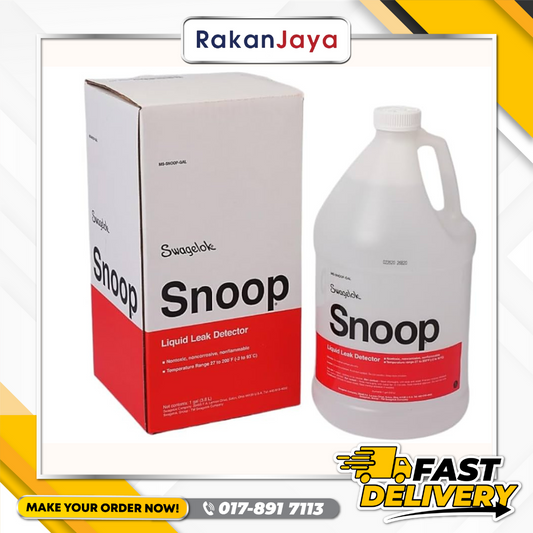 SWAGELOK SNOOP LIQUID LEAK DETECTOR, 1 GAL (3.8 L) BOTTLE