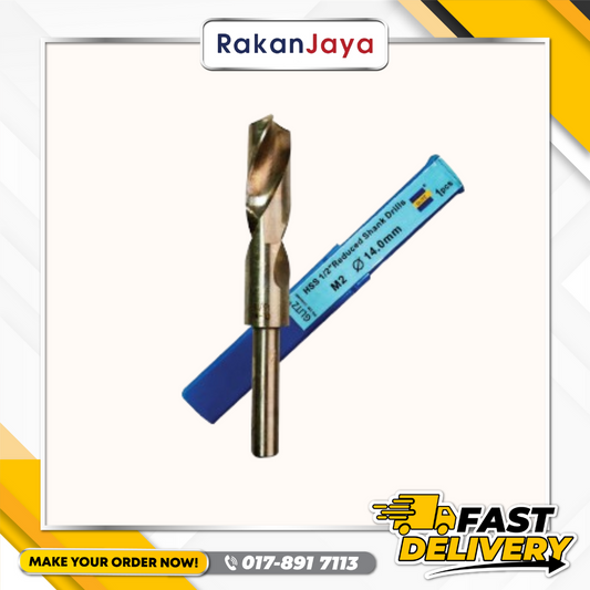 GLITZ HSS M2 REDUCED SHANK DRILL BITS METAL