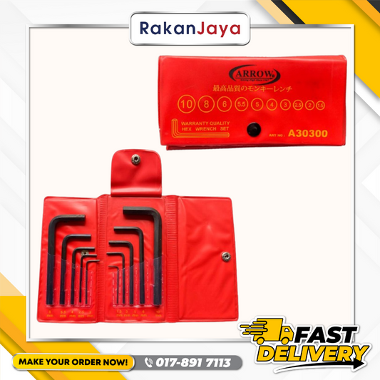 ARROW WALLET ALLEN KEY SET