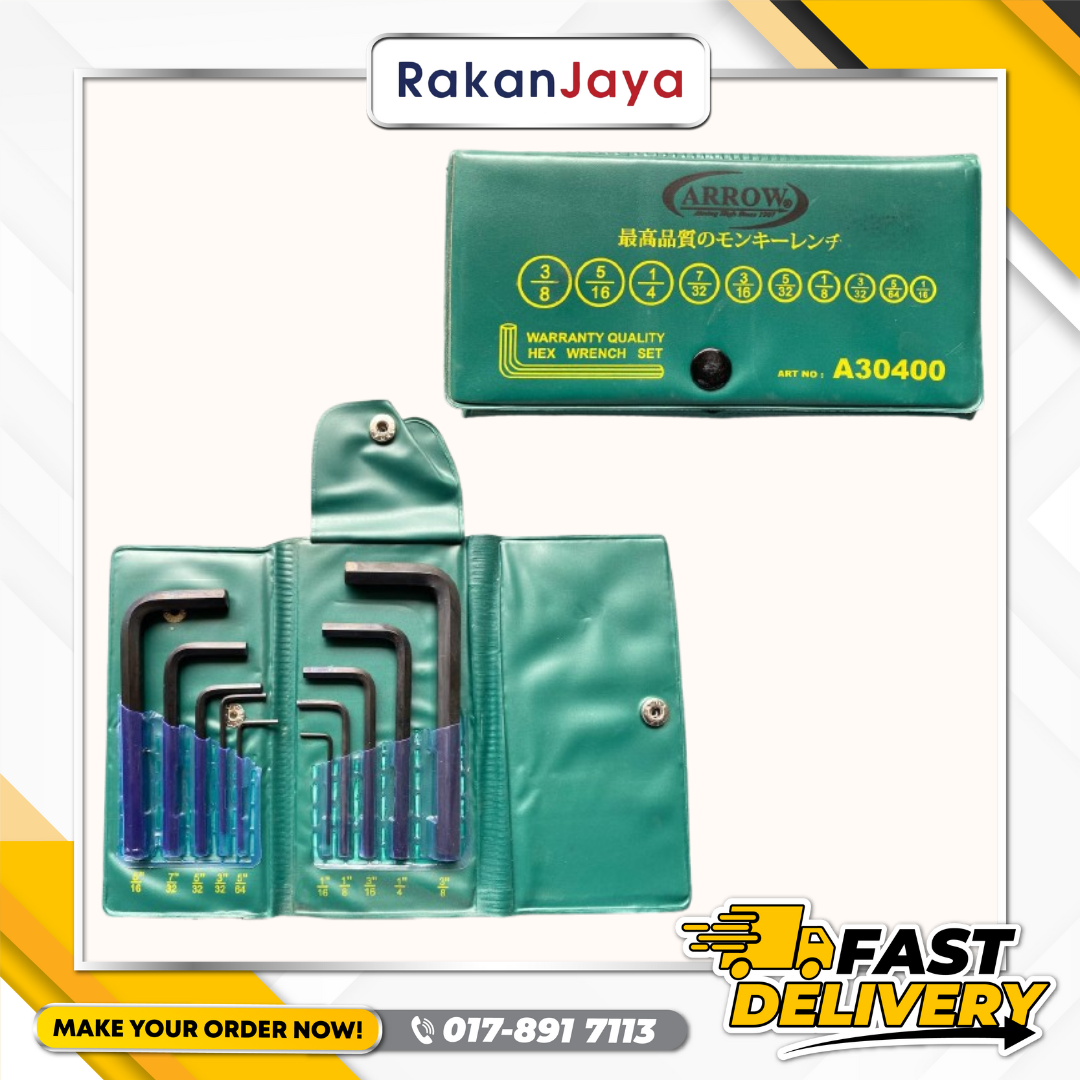 ARROW WALLET ALLEN KEY SET