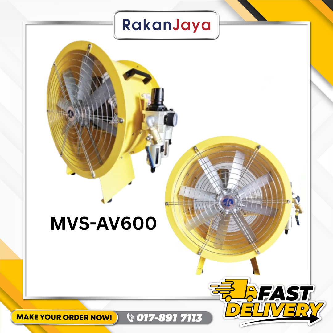 MVS PNEUMATIC VENTILATOR FAN AV600//AV300
