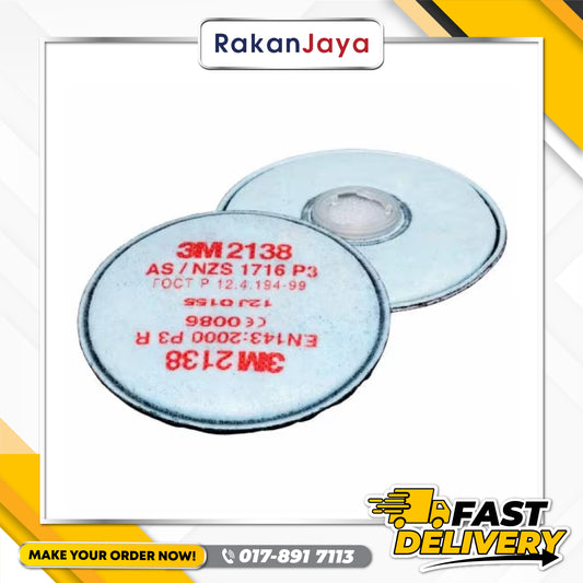 3M 2138 PARTICULATE FILTER WITH NUISANCE LEVEL ORGANIC VAPOR AND ACID GAS RELIEF