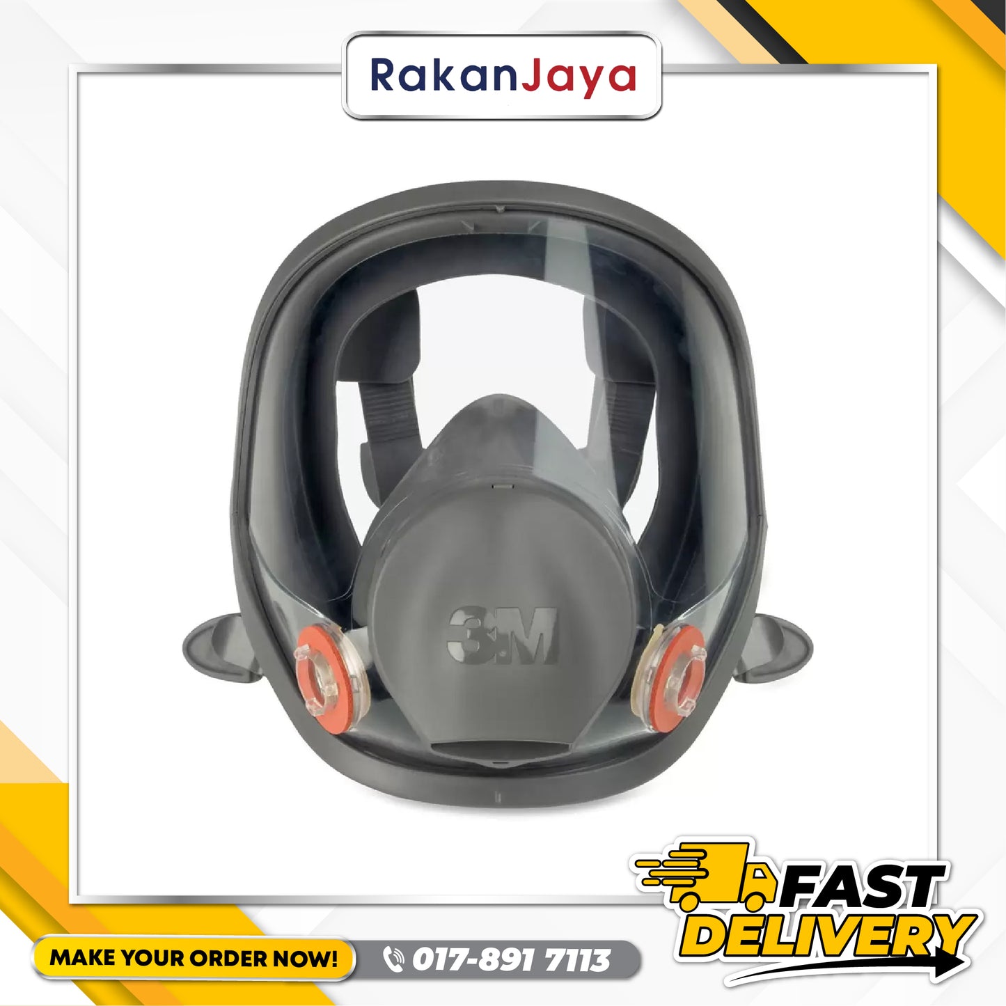 3M 6800 FACE PIECE MEDIUM