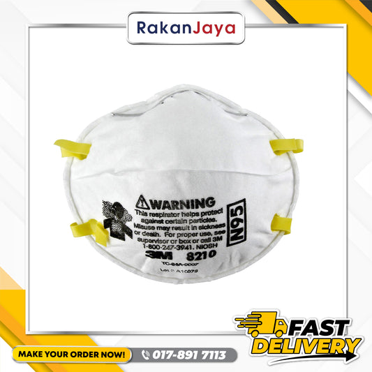 3M MASK PARTICULATE RESPIRATOR N95 (8210)
