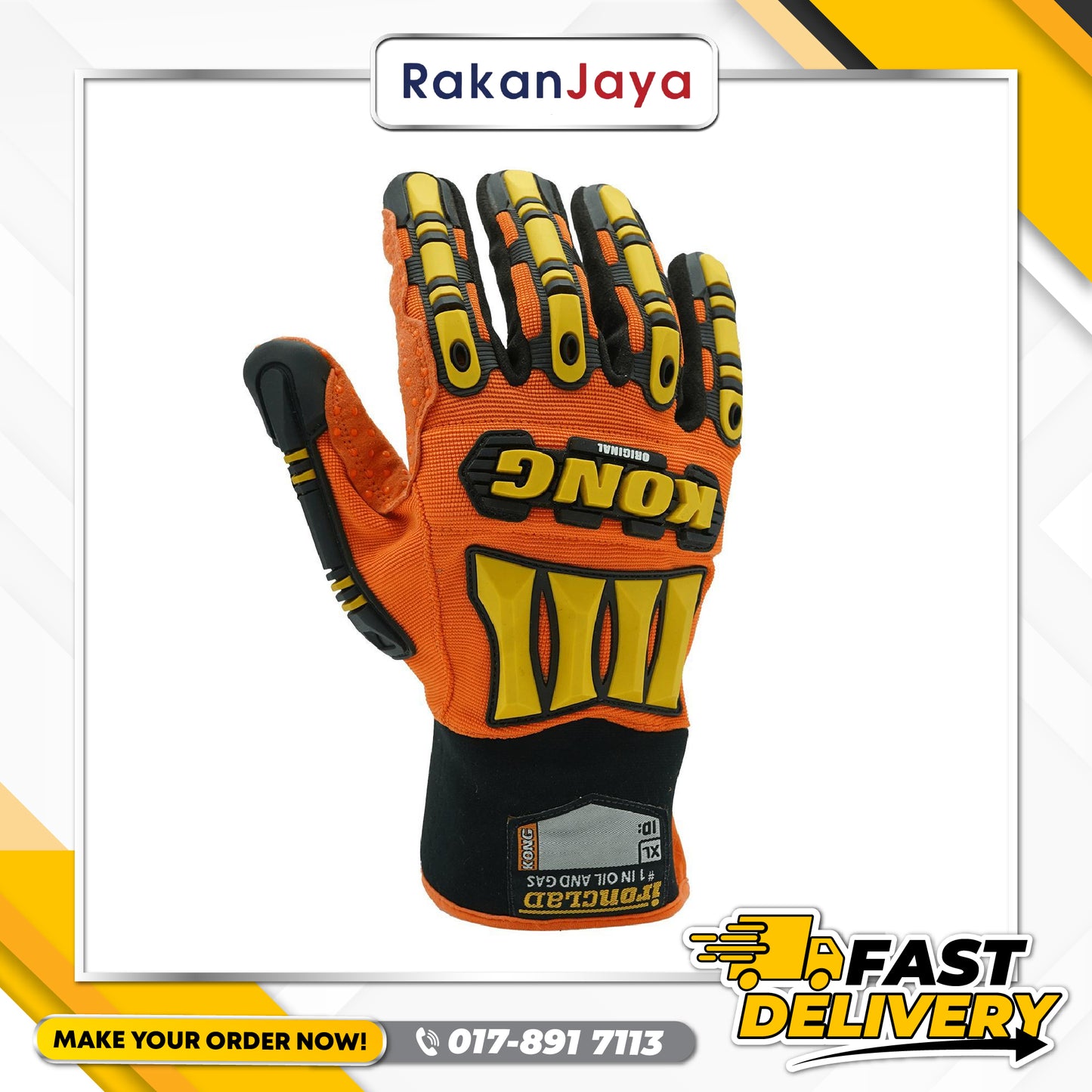 IRONCLAD KONG IMPACT PROTECTION GLOVE (KONG GLOVE)