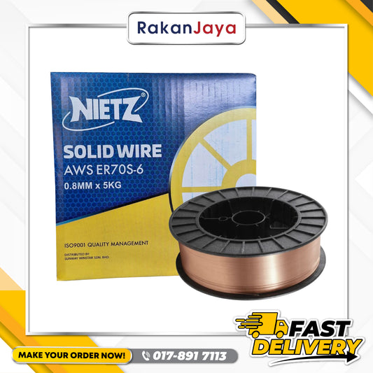 NIETZ SOLID WIRE (AWS ER70S-6)