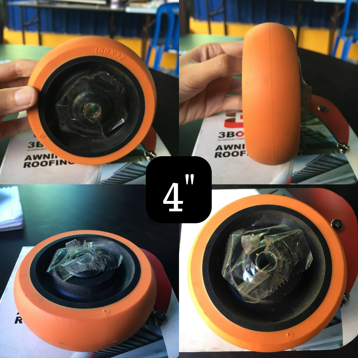 BANGFA HEAVY DUTY NYLON ROLLER ONLY