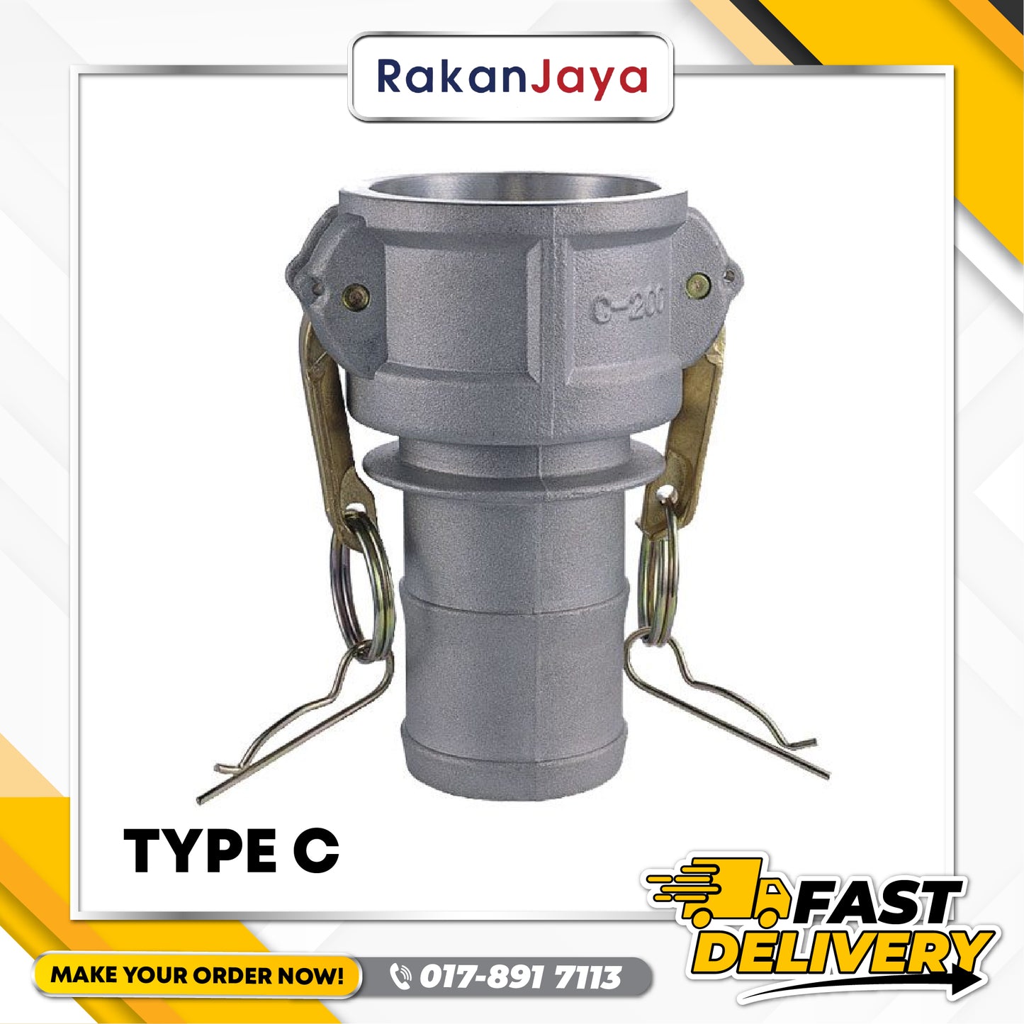 ALUMINIUM CAMLOCK COUPLINGS