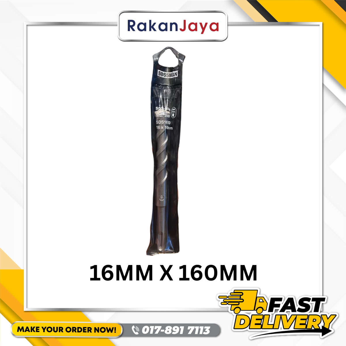 SDS-PLUS MASONRY DRILL BIT (2000#)