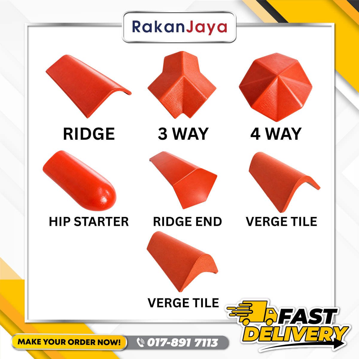 SAGA LAGENDA STANDARD FITTING (ROOFING ACCESSORIES)