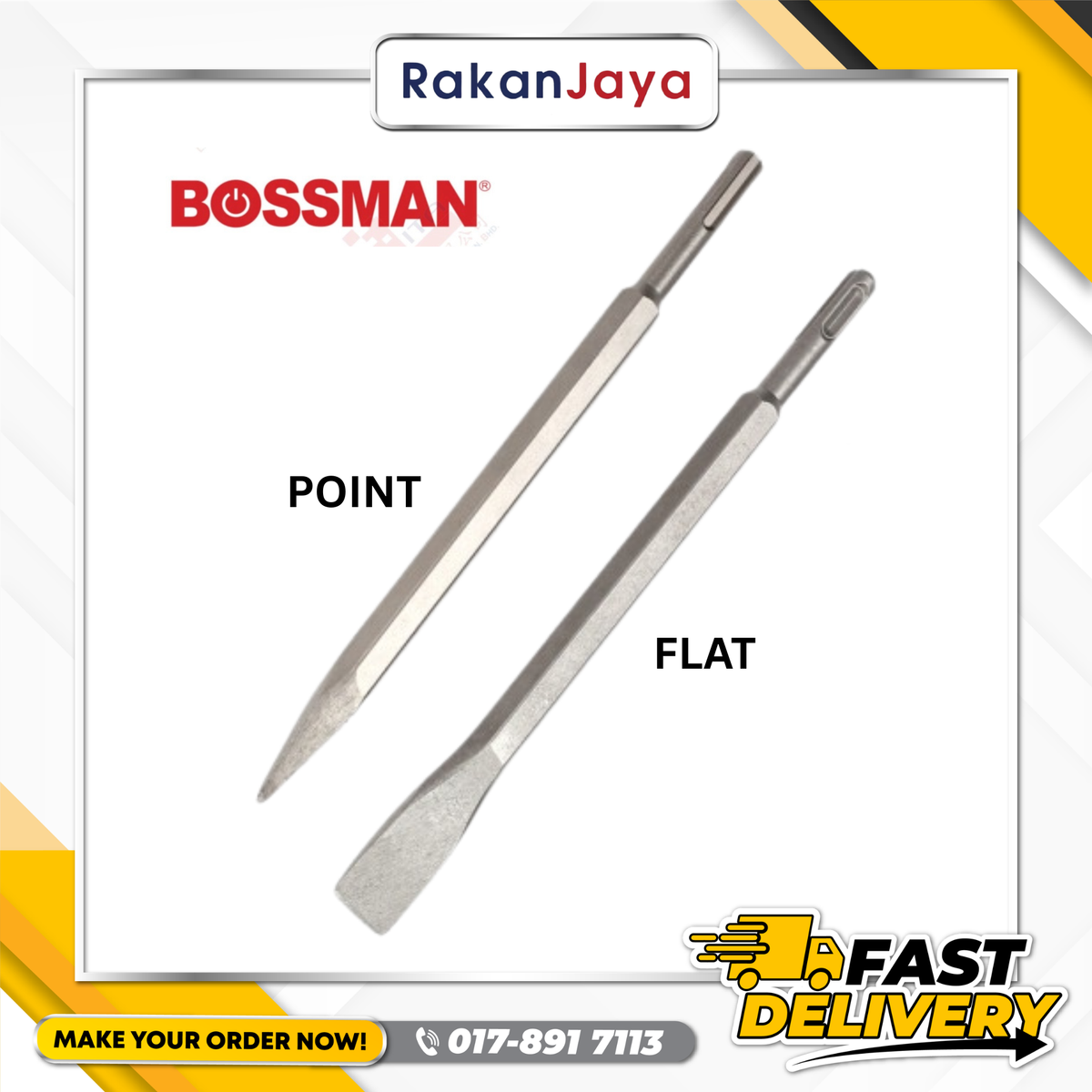 BOSSMAN SDS CHISEL