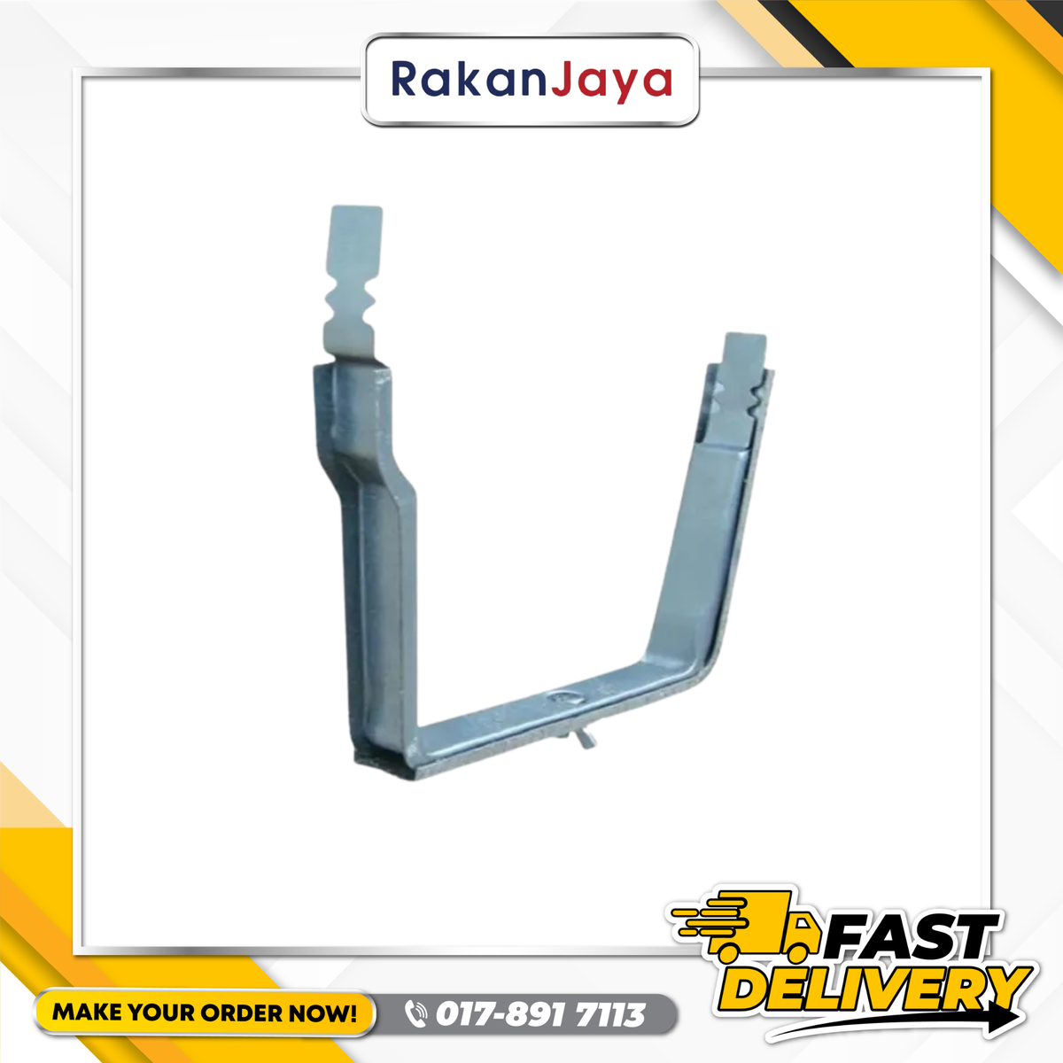 GUTTER ADJUSTABLE IRON BRACKET