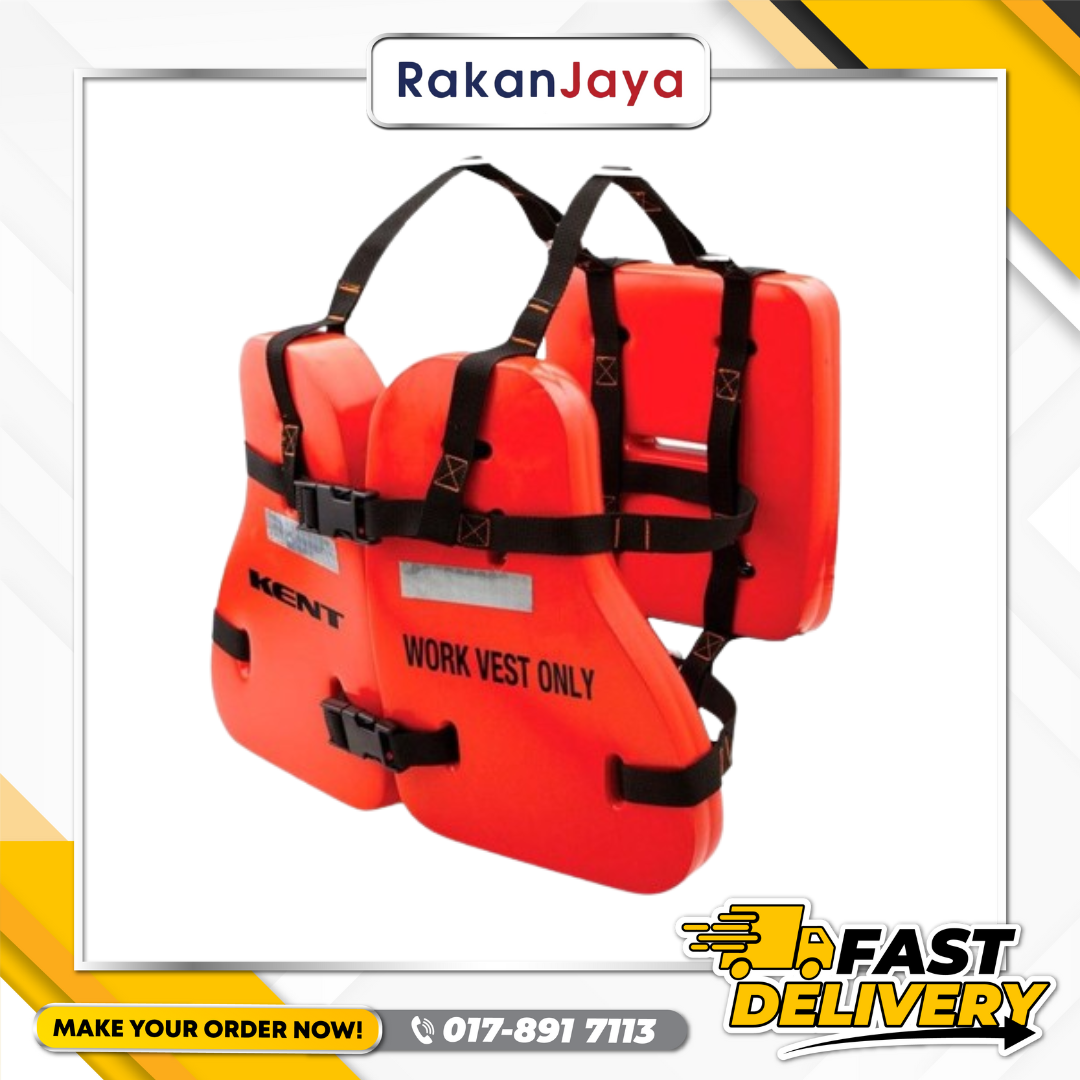WORK VEST ONLY (RED COLOUR)