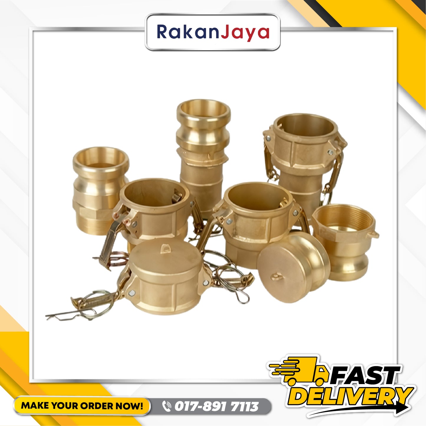 BRASS CAMLOCK COUPLINGS