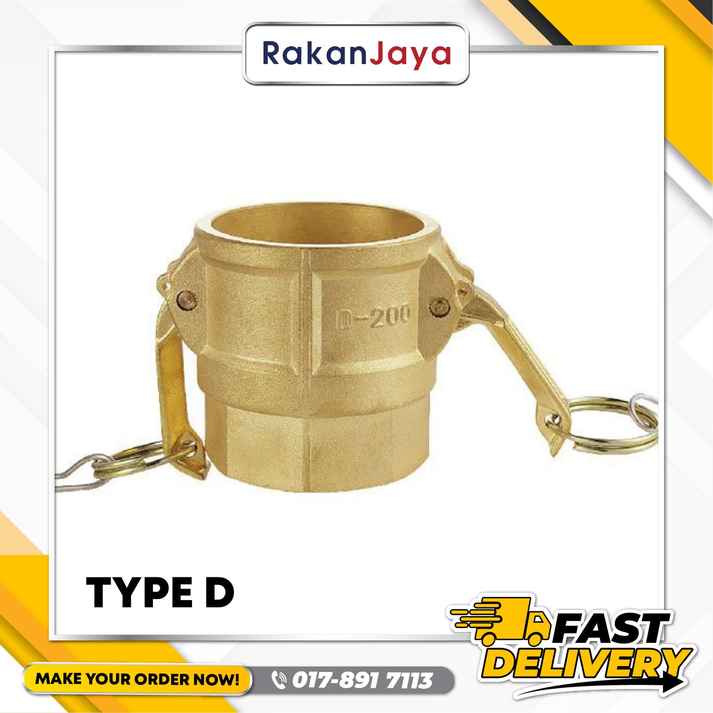 BRASS CAMLOCK COUPLINGS