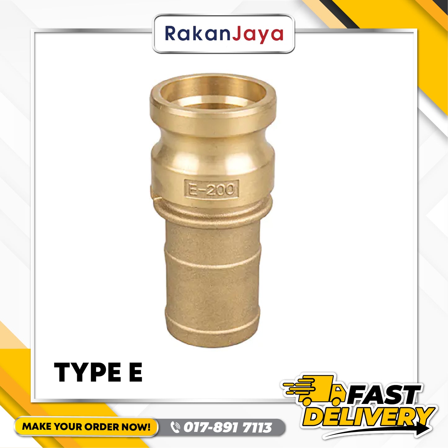 BRASS CAMLOCK COUPLINGS