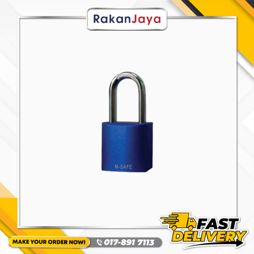 M-SAFE SAFETY ALUMINIUM PADLOCK 1 1/2" (38MM)