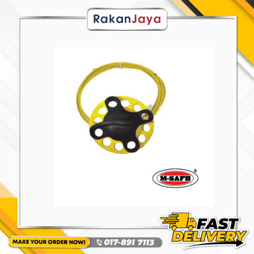 M-SAFE SAFETY WHEEL TYPE CABLE LOCKOUT