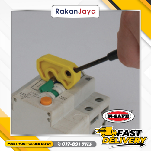M-SAFE SAFETY SIMPLE CIRCUIT BREAKER LOCKOUT