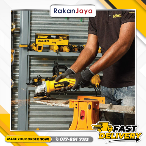 DEWALT DW810 4" (100MM) ANGLE GRINNER TOOGLE SWITCH GRINDER