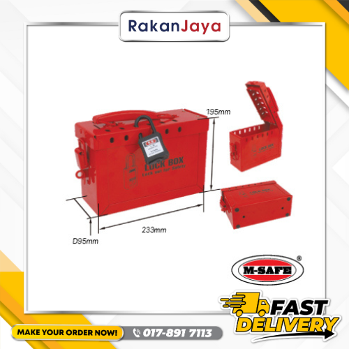 M-SAFE SAFETY PORTABLE LOCKOUT KIT