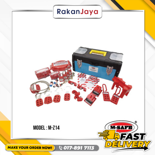M-SAFE SAFETY LOCKOUT COMBINATION KIT