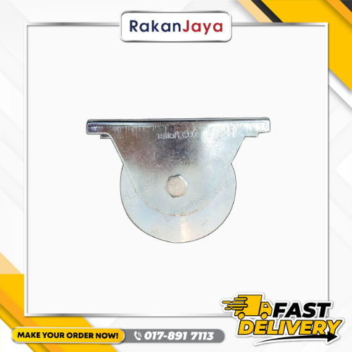 4" (100) X 23MM (V) SHORT BRACKET ROLLER (BF-43)