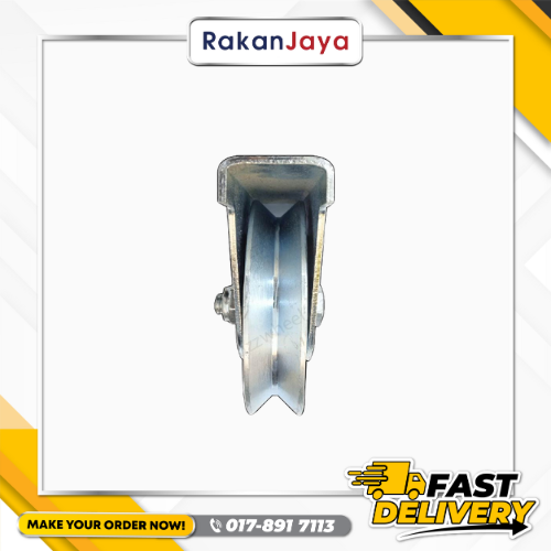 4" (100) X 23MM (V) SHORT BRACKET ROLLER (BF-43)