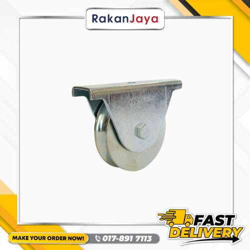 4" (100) X 28MM X 6/8" (U) CAP ROLLER BRACKET (BF-78)