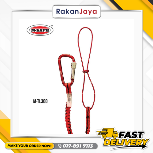 M SAFE TOOLS LANYARD FALL PROTECTION