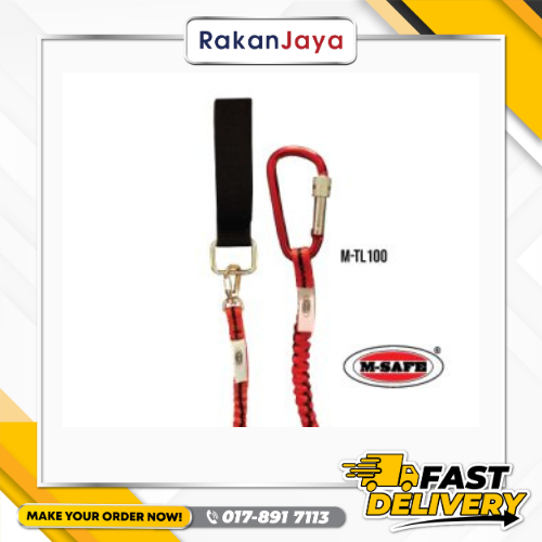 M SAFE TOOLS LANYARD FALL PROTECTION