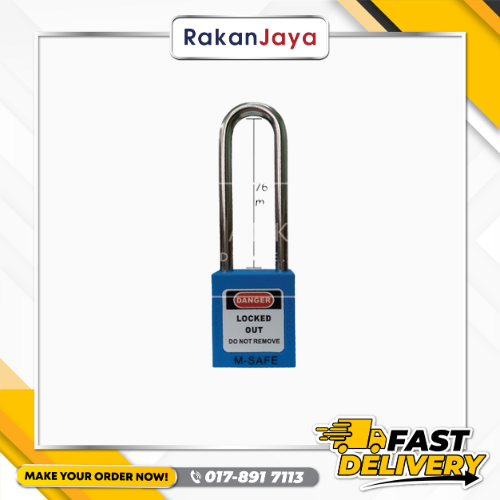 M-SAFE SAFETY PADLOCK STAINLESS STELL 3" (76MM)