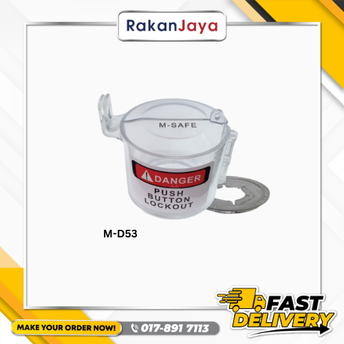 M-SAFE SAFETY EMERGENCY STOP SWITCH COVER LOCKOUT