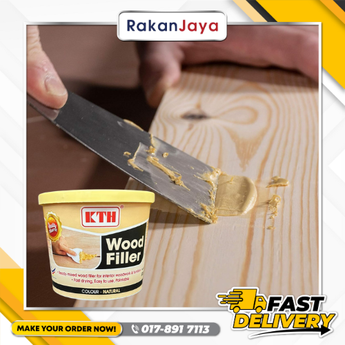 KTH WOOD FILLER (NATURAL) - 500GM