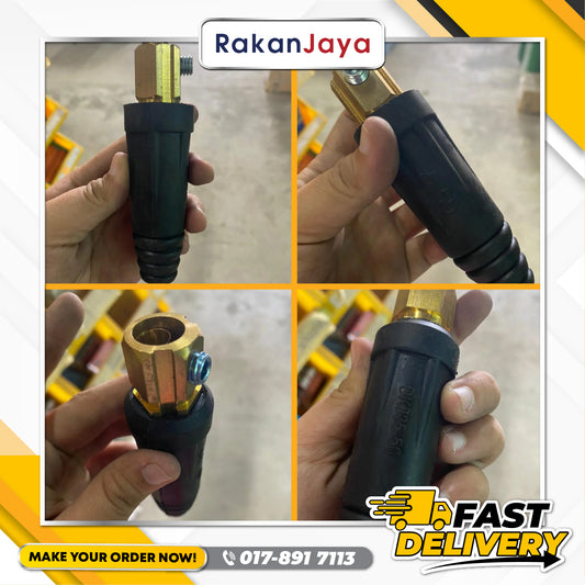 CABLE CONNECTOR 35-50 (FEMALE AND MALE)