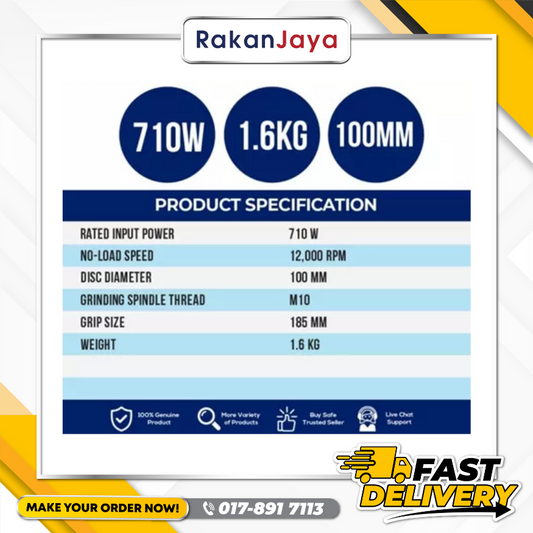 BOSCH ANGLE GRINDER 710W (GWS 700)