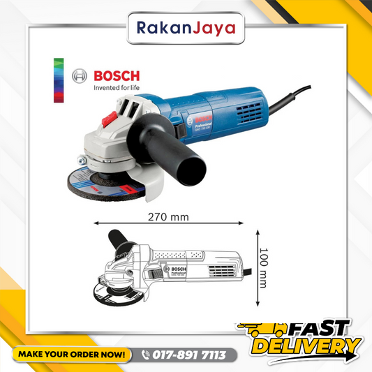 BOSCH 750 ANGLE GRINDER (GWS 750-100)