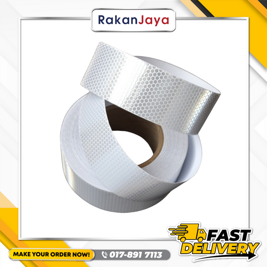 STICKER REFLECTOR TAPE 5CM X 50M