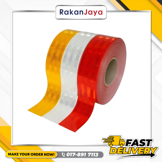 STICKER REFLECTOR TAPE 5CM X 50M